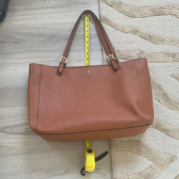 Tory Burch brown work bag tote Buckle - Picture 12 of 16